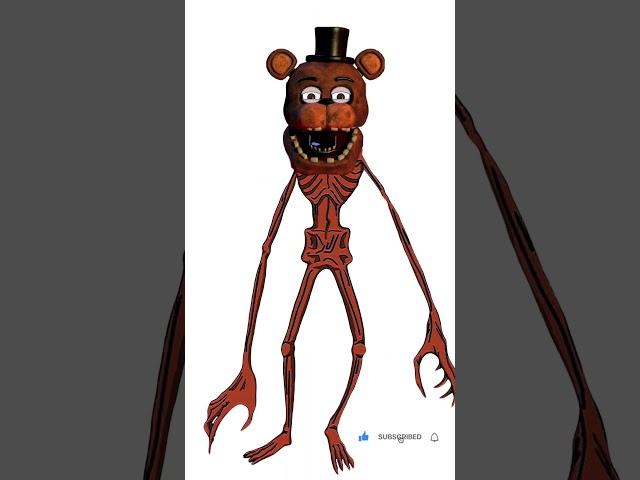 Siren head + Freddy Fazbear fnaf =?#shorts #memes