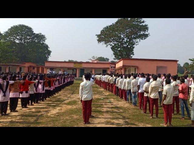 Republic Day 2023/practice session/Parade Rehearsal/Boys group/ Sarvodaya +2 High school Pindrajora