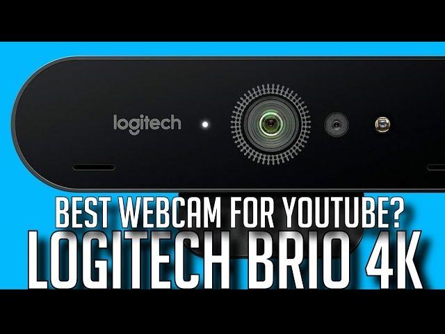 Logitech Brio Webcam Unboxing And Setup Review