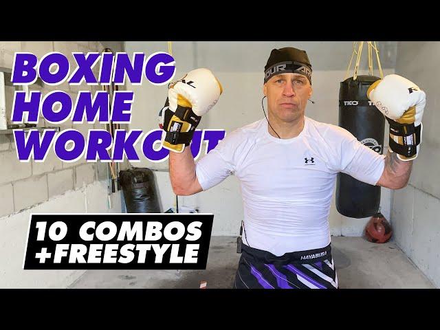 Boxing Combos and Freestyle | 10 Rounds of Real Deal Boxing #boxingworkout