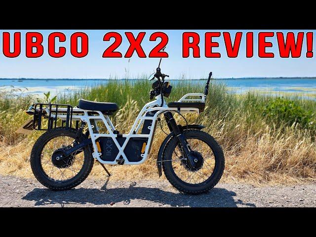 UBCO 2x2 Adventure Review! | Electric 2 Wheel Drive Motorcycle!