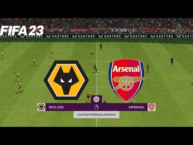 【 Wolverhampton Wanderers VS Arsenal 】 Premier League Matchweek 16 FIFA 23