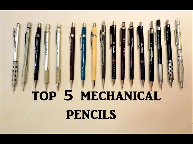 Top 5 Mechanical Pencils Review, Pentel, Staedtler, Rotring,