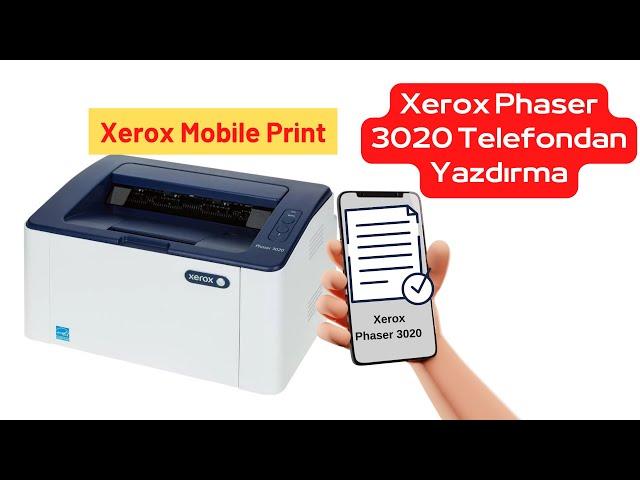 #xerox  #phaser  3020 telefondan yazdırma #mobile #print #iphone