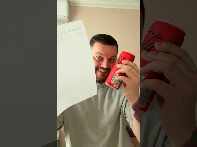  A Sheet of Paper vs. a Can of Coke?! Testing the Life Hack! ️