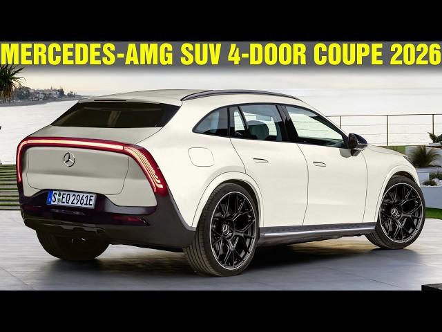 2026-2027 New Mercedes-AMG SUV 4-door Coupe - First Look!