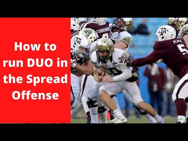 How to run the DUO Scheme in the Spread Offense