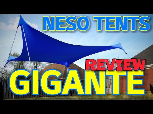 Neso Tents Gigante REVIEW  THE ULTIMATE BEACH TENT