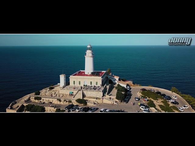 Lighthouse Leuchtturm am Cap de Formentor Mallorca   JD KOPTERFILME 4K