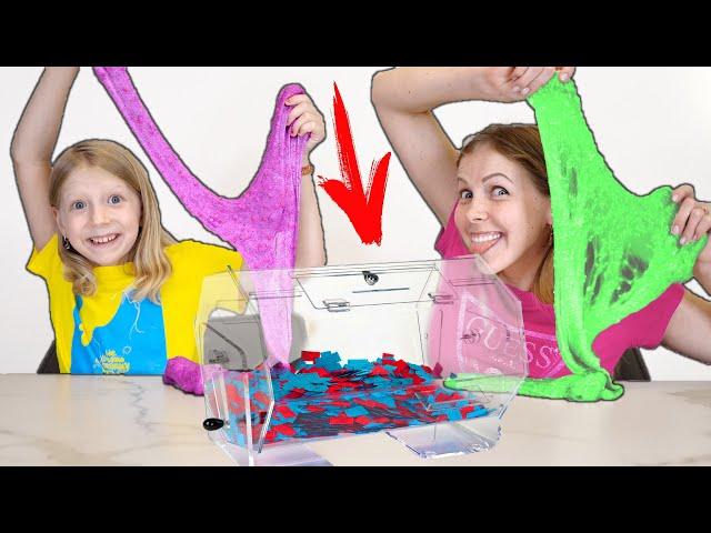 СЛАЙМ ЛОТЕРЕЯ ЧЕЛЛЕНДЖ! Кто СДЕЛАЕТ САМЫЙ WOW SLIME?  Милана и МАМА Битва за СЛАЙМ!