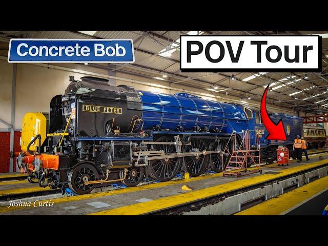 Guided Tour Inside Locomotive Services Ltd Crewe Depot | Nameplate GIVEAWAY | For Blood Cancer UK