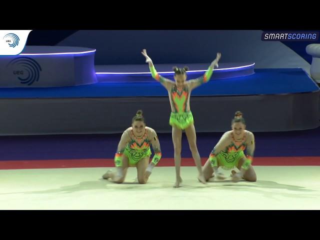 Women's group Belgium - 2019 European Champions, all-around