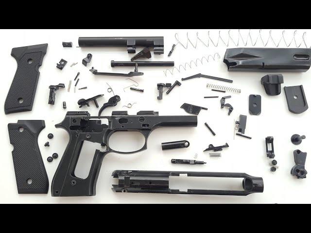 Paper Beretta 92 Full assembly