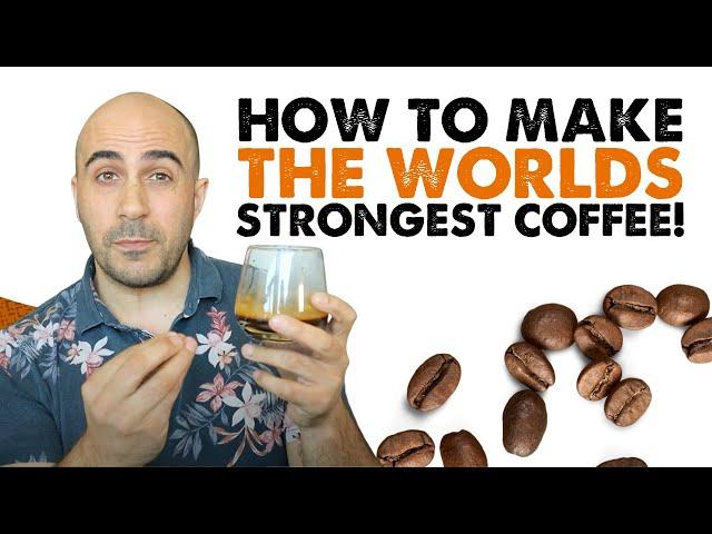 How to REALLY make a STRONG COFFEE! | The industry has lied to you!