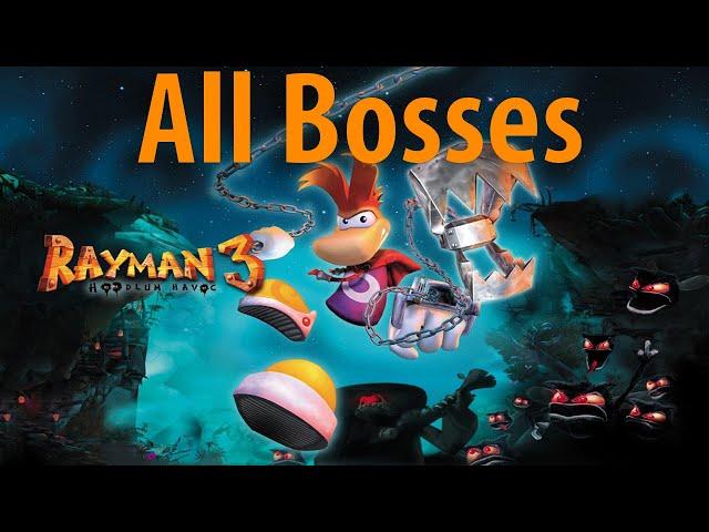 All Bosses Rayman 3