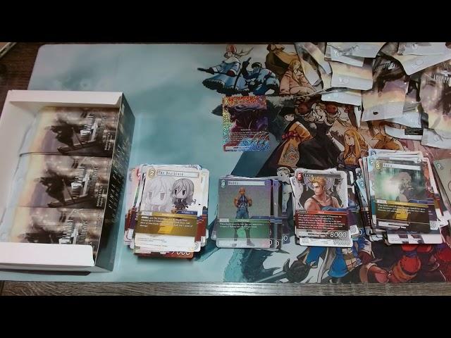 Final Fantasy TCG From Nightmares Master Case Opening Box 10