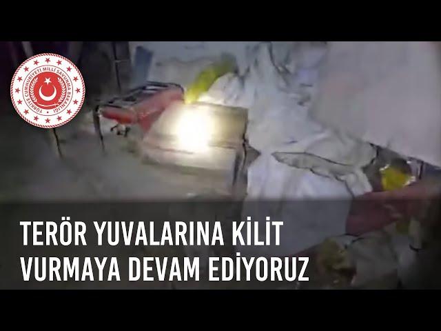 Irak'ın Kuzeyindeki Terör Yuvalarına Kilit Vurmaya Devam Ediyoruz