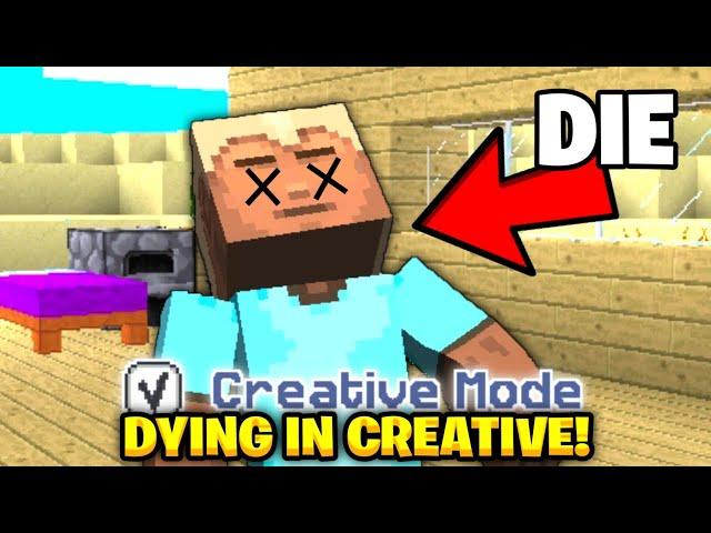  Hack: HOW TO DIE IN CREATIVE MODE! (Yes, Its Real) | @XREALM 