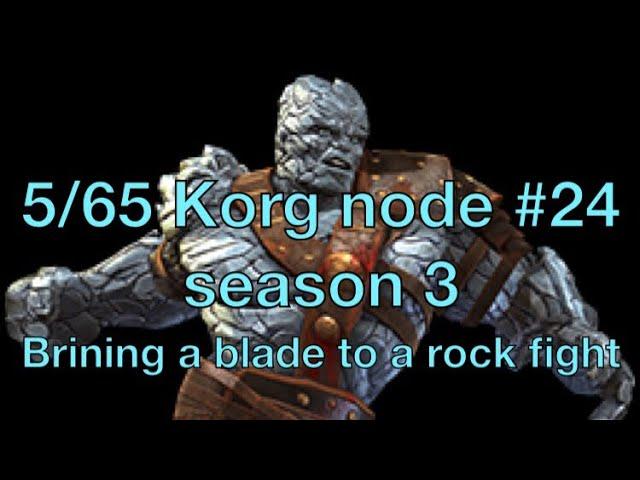 5/65 Korg node #24 AW season 3 [WAh!]