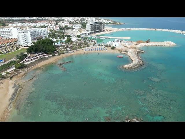 Pernera Beach & Hotel Agia Napa - Drone Fly DJI mini 3pro 4K