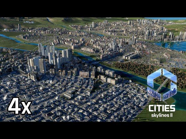 Cities Skylines 2 - Map: Sweeping Plains (4x)