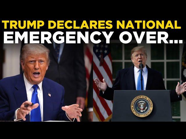 Donald Trump LIVE: Donald Trump's Shocking Remark On National Emergency | US News LIVE