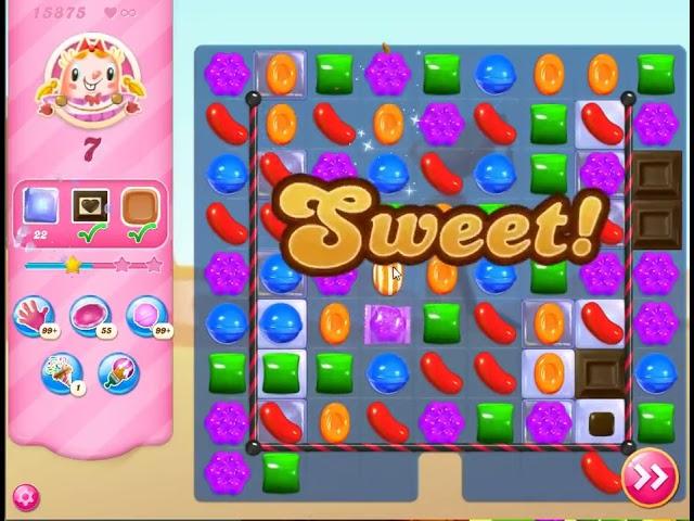 Candy Crush Saga Level 15875 - NO BOOSTERS | SKILLGAMING ️