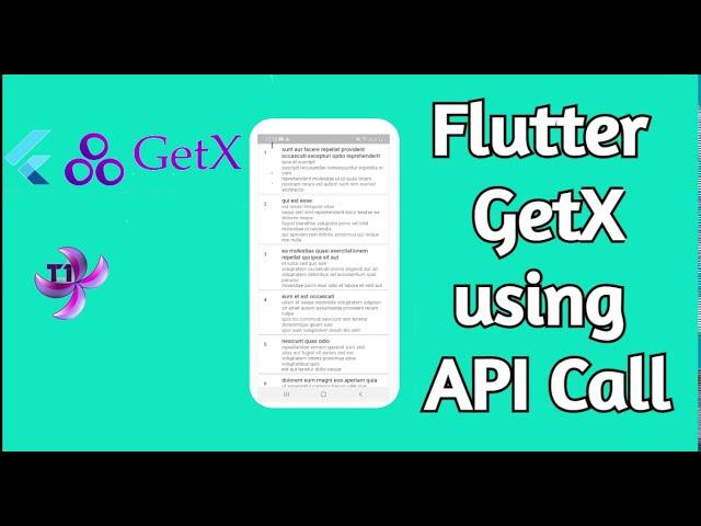 Flutter GetX Tutorial || Fetch & Display API Data in Flutter using GetX || Speedcode