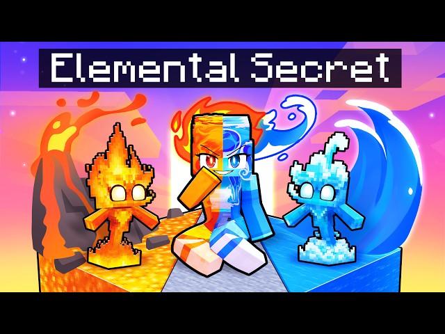 Playing as a SECRET ELEMENTAL in Minecraft!