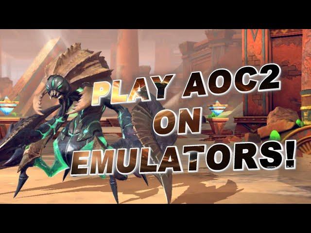 Play AoC 2 on Emulators! (APK Download)