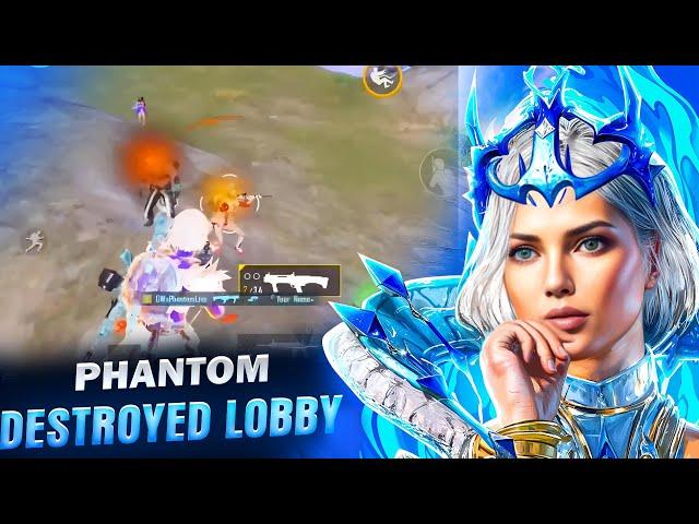 DESTROYED LOBBY | GWxPhantomLive | #bgmi #pubgm #bgmilive #trending #viralvideo