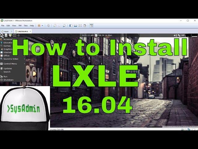 How to Install LXLE Linux 16.04 + VMware Tools on VMware Workstation/Player Easy Tutorial [HD]