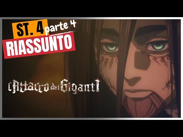 Riassunto L'Attacco dei Giganti - Stagione 4 - Parte 4