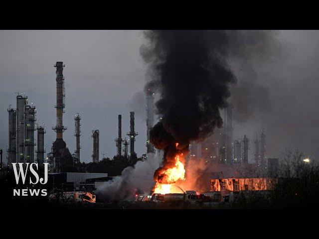 Israel's Largest Refinery Shuts Down After Iranian Strike That Killed Three | WSJ News
