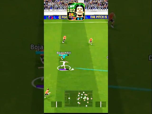 Bojan Krkic Skill ️Pes Mobile  #shrots #efootball #football #pes