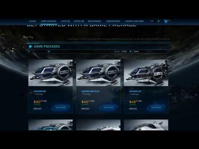 Star Citizen tutorial : Getting started