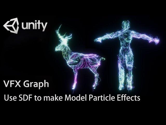 Unity VFX Graph：Use SDF to make model particle effects