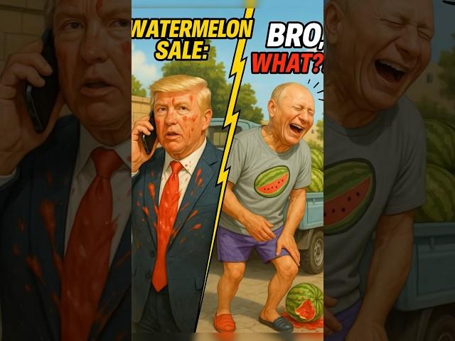Trump Calls Ramos During Putin’s Watermelon Sale… You Won’t Believe What Happened! #trump #putin