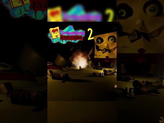 Scary SpongeBob game!! #spongebob #horrorgaming #shorts