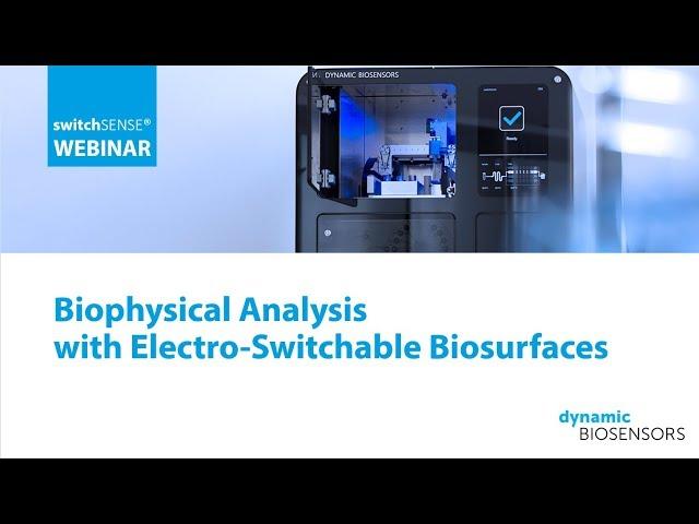 switchSENSE® - Biophysical Analysis with Electro-Switchable Biosurfaces