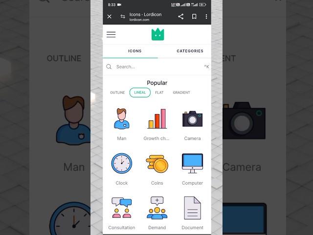 Trending ANIMATED ICONS For FREE *Trending icons you must try*