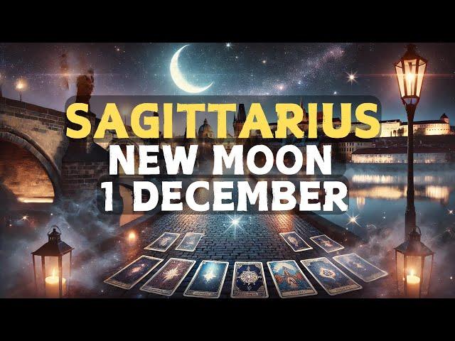 Sagittarius Tarot Reading  | New Moon December 1, 2024 | Guidance & Manifestation Tips