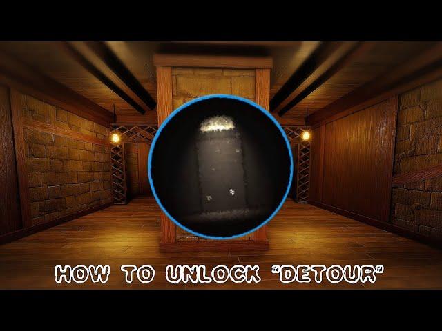 DOORS : HOW TO UNLOCK ACHIEVEMENT "DETOUR" ( SPEEDRUN ) IN 10 MINUTES