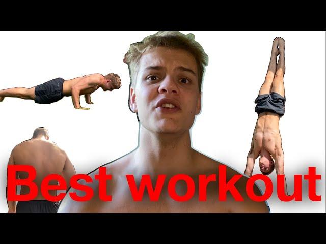 The Best Upper body workout YOU Can Do From Home