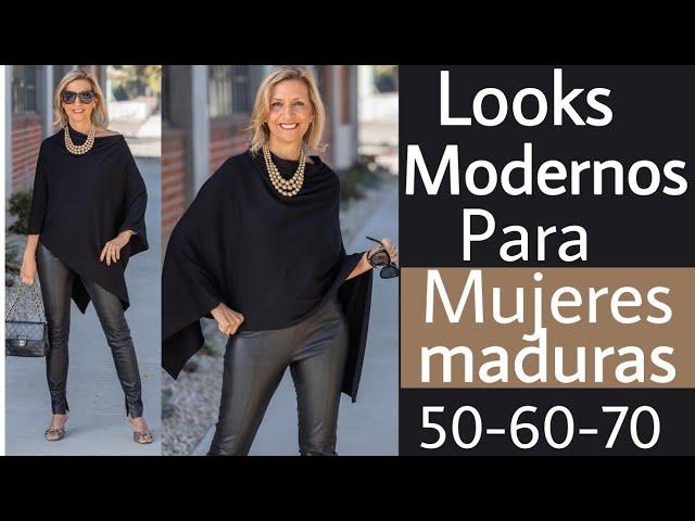 GUÍA PARA VESTIR MODERNA A LOS 50 Y 60 AÑOS MODA PARA MUJERES MAYORES CONSEJOS Y ESTILO MUJER MADURA