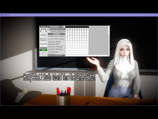 Honey Select 2 Studio Tutorial Timeline Camera Switch