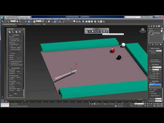 Introduction to MassFX in 3ds max - Tutorial