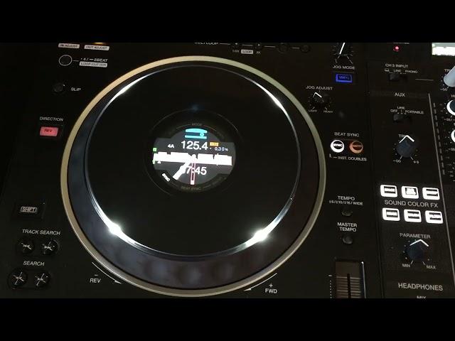 Pioneer XDJ-XZ jog wheel vs. CDJ3000 jog wheels (jogwheel challenge)