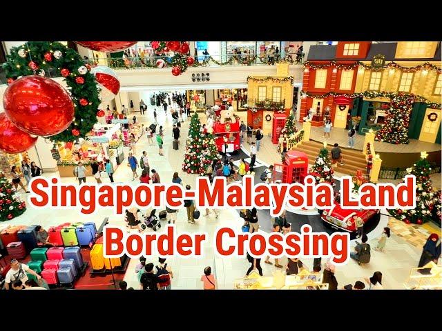 Singapore to JB Malaysia Day Trip | Fun, Food & Shopping Across the Border! | Christmas in Malaysia