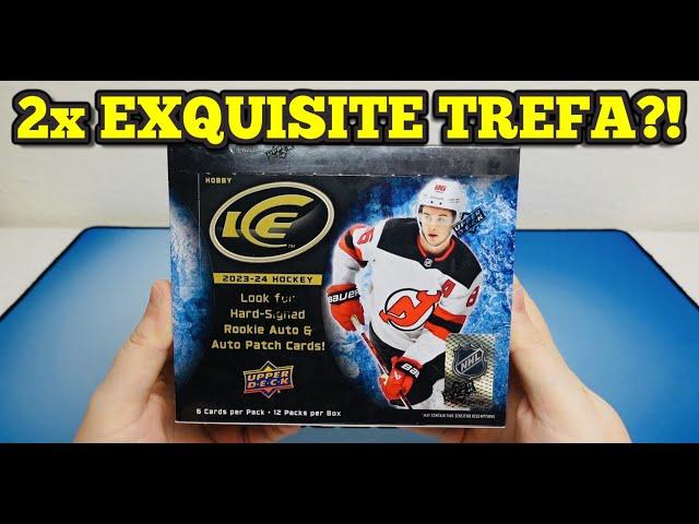 Otevíráme: Druhé 23-24 Upper Deck ICE Hobby Box! Hokejové kartičky NHL!